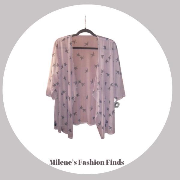Waterfall Cardi - Pink