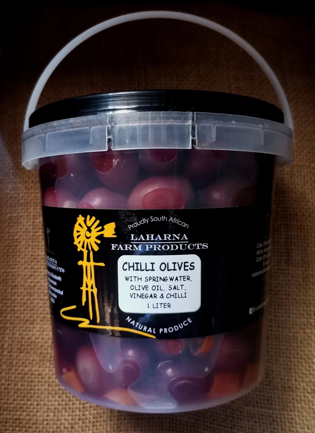 Chilli Olives Bucket