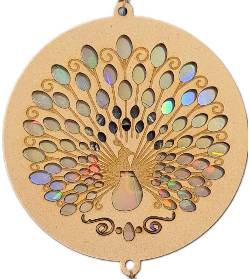 Suncatcher Peacock