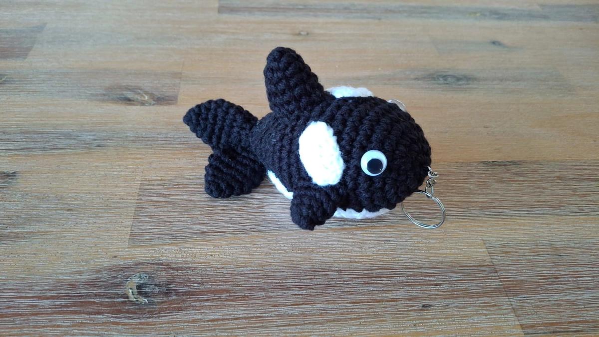 Orca Whale Keychain
