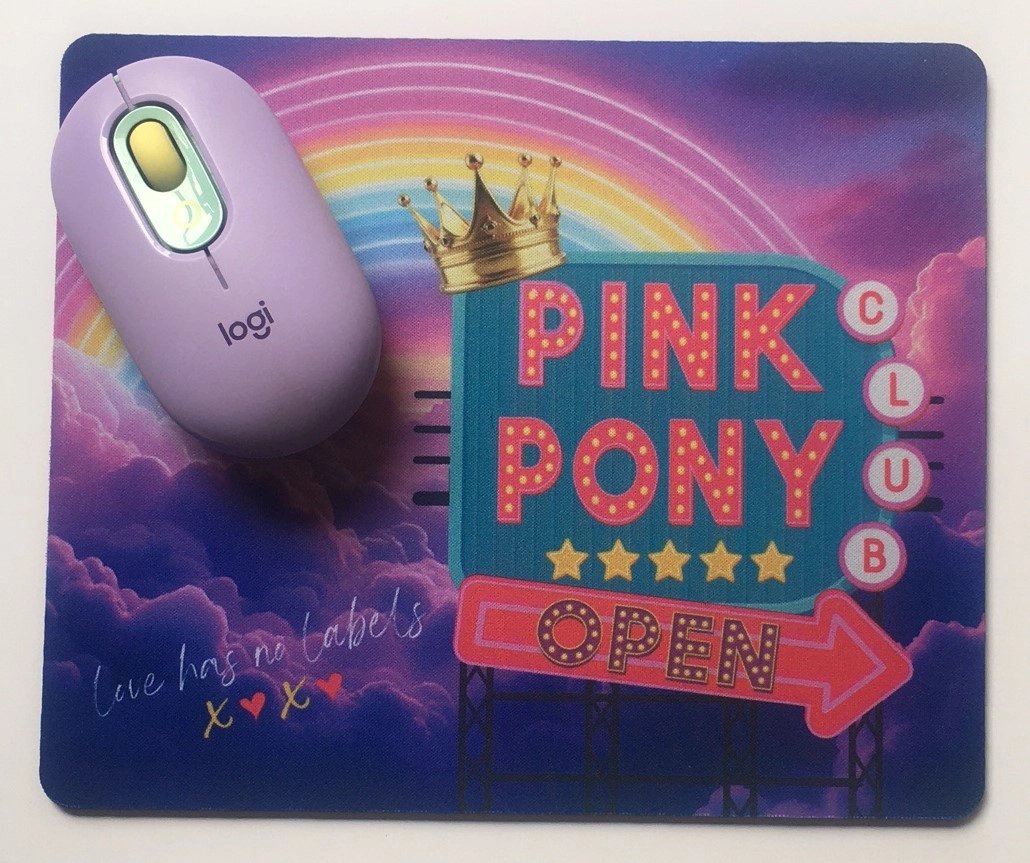 Limited Edition Pink Pony Club Mouse Pad