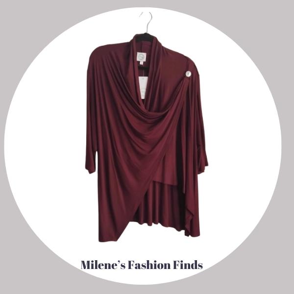 Camilla Jacket - Maroon