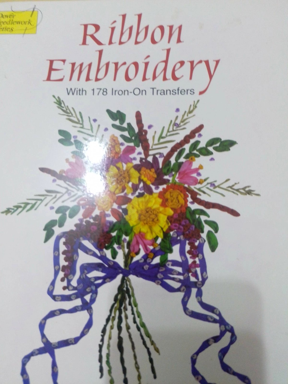 Ribbon embroidery iron on transfers