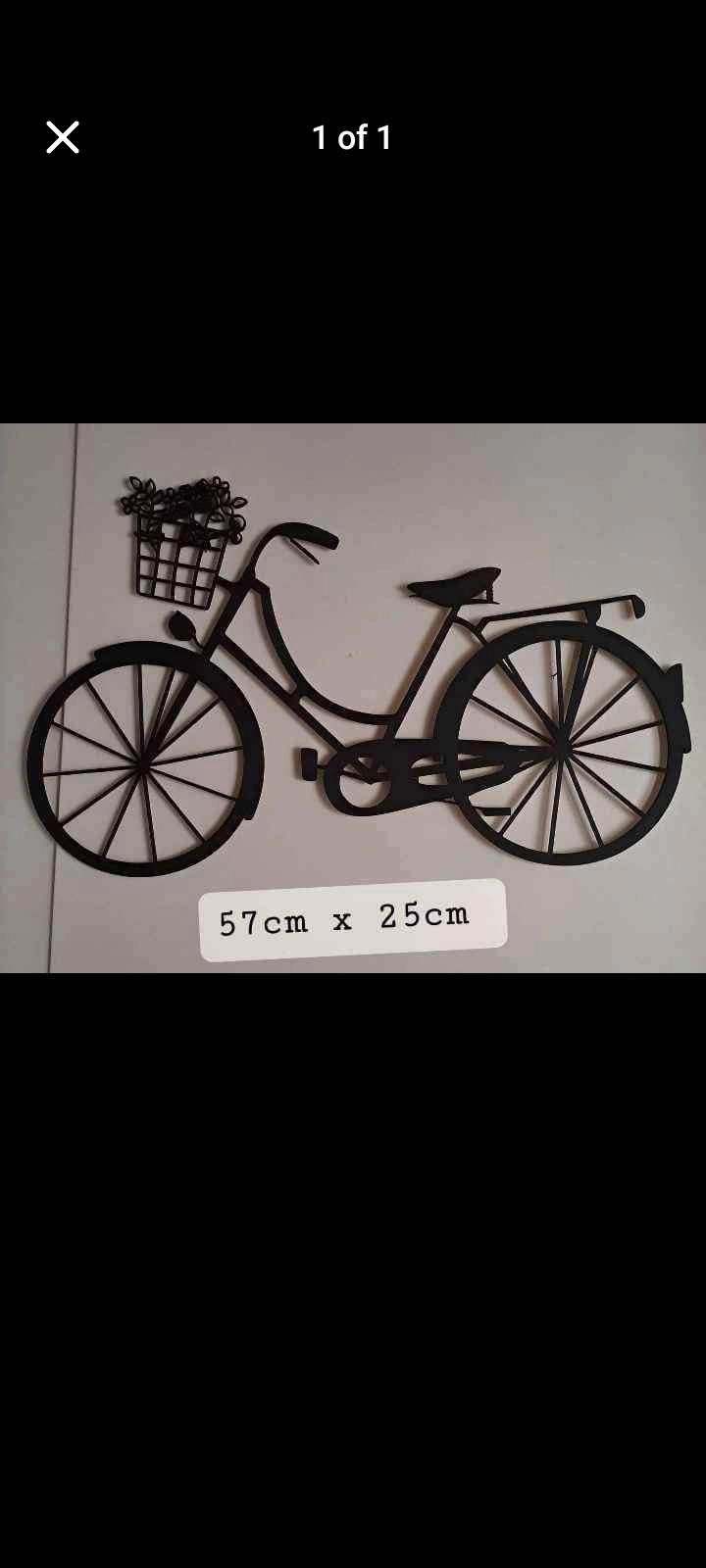 Wall Art. Bicycle. MDF