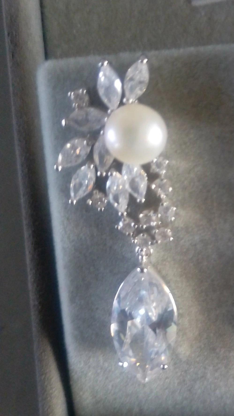 Earrings, Cubic Zirconia