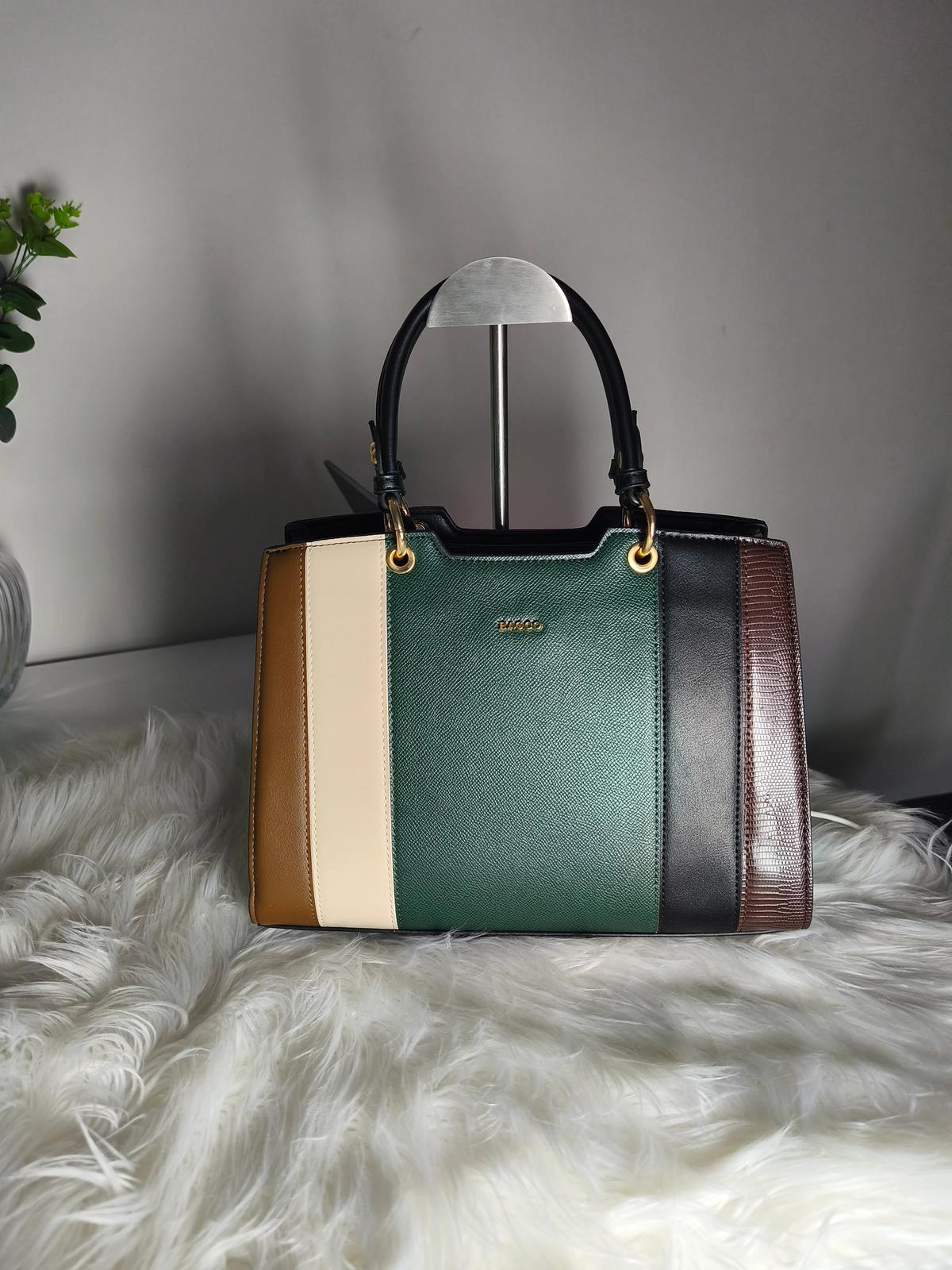 Multi coloured BAGCO Handbag