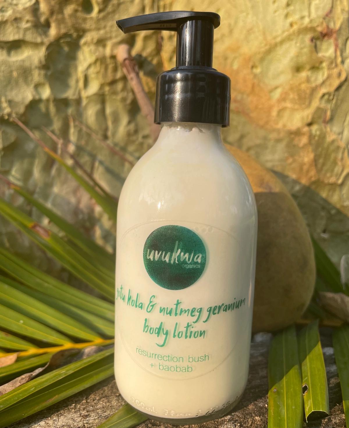 Gotu Kola & Nutmeg Geranium Body Lotion