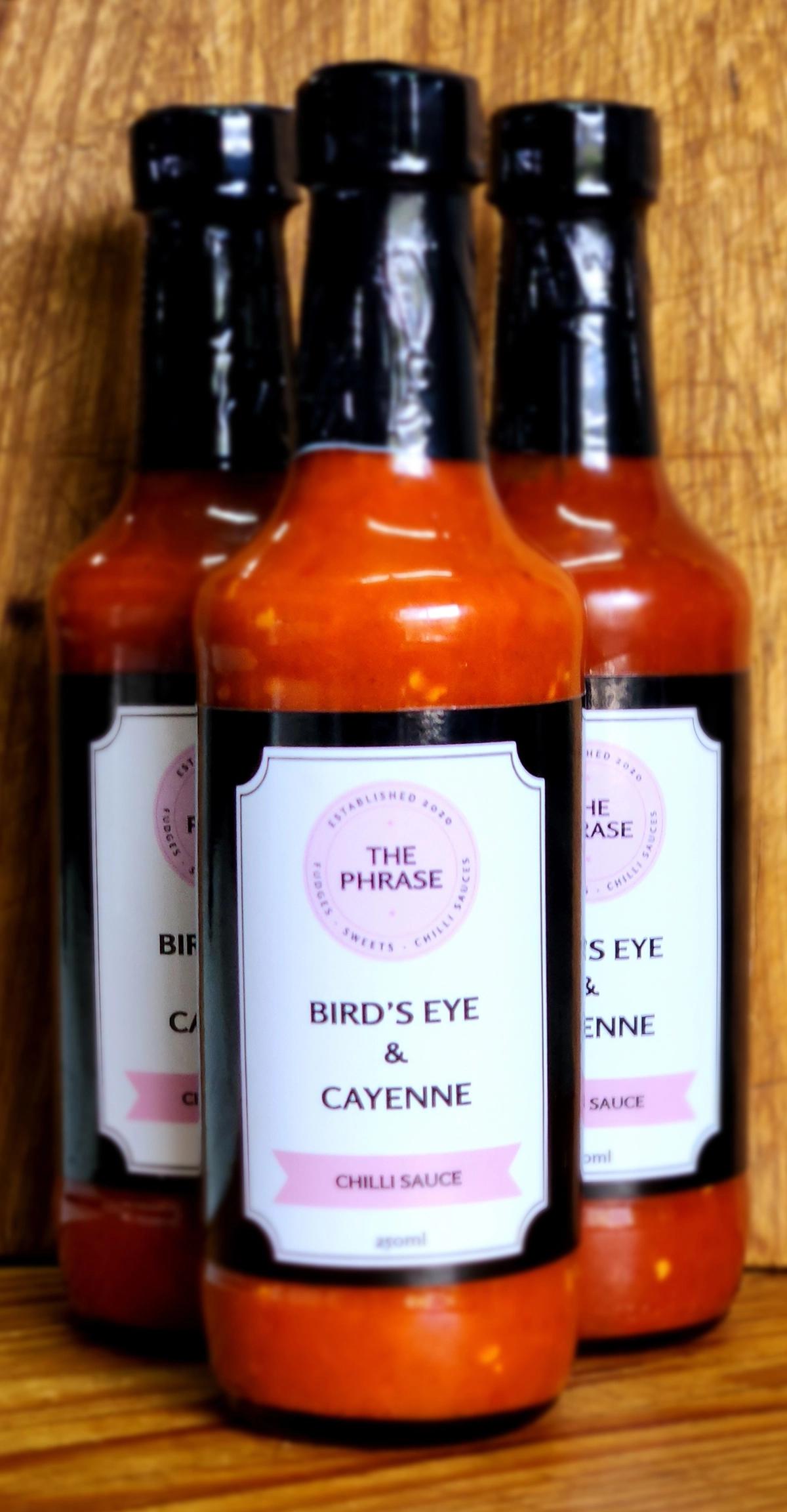 Chilli Sauce - Birdseye & Cayenne 250ml Bottle