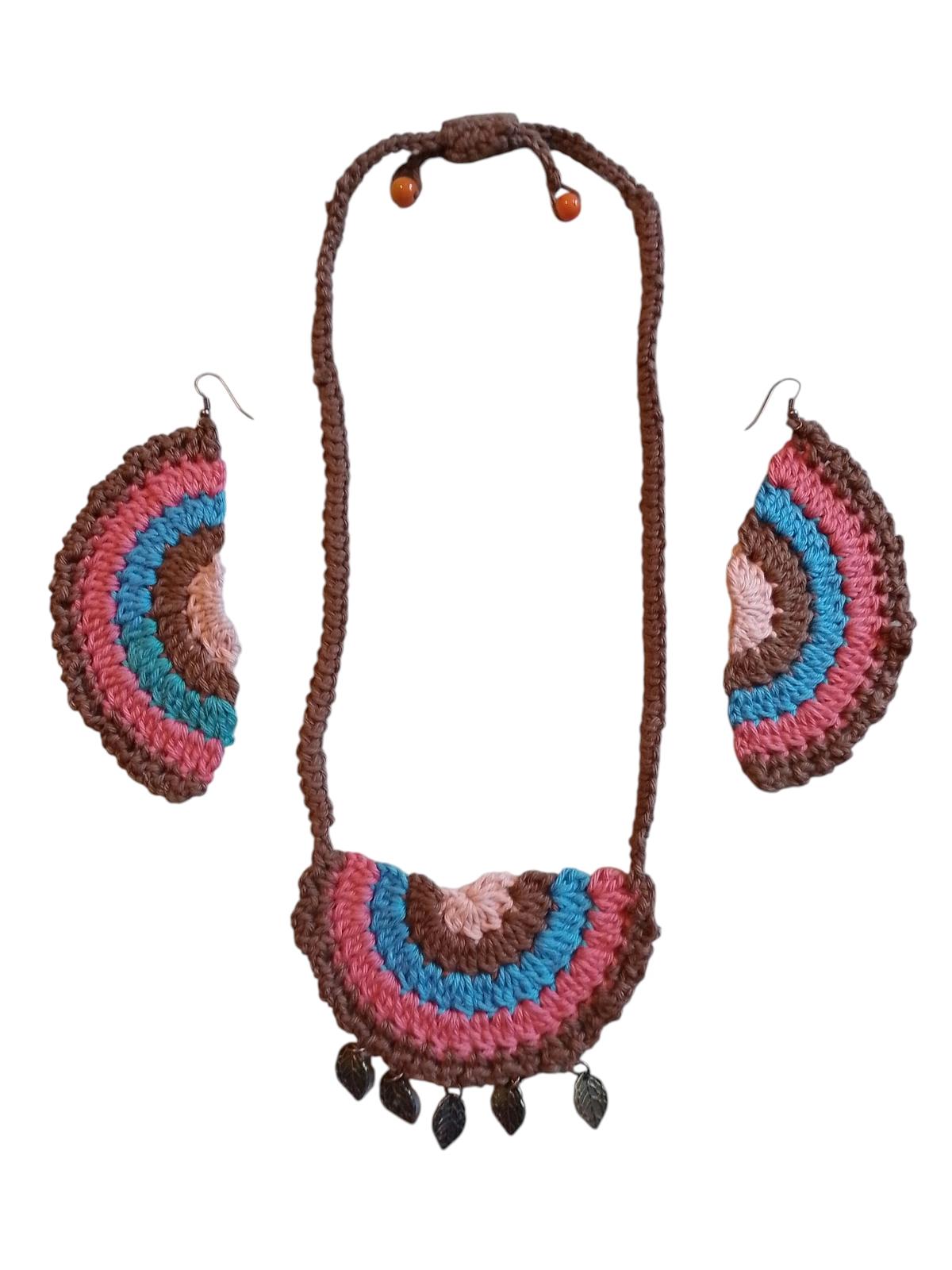 Crochet Boho Jewelry Set
