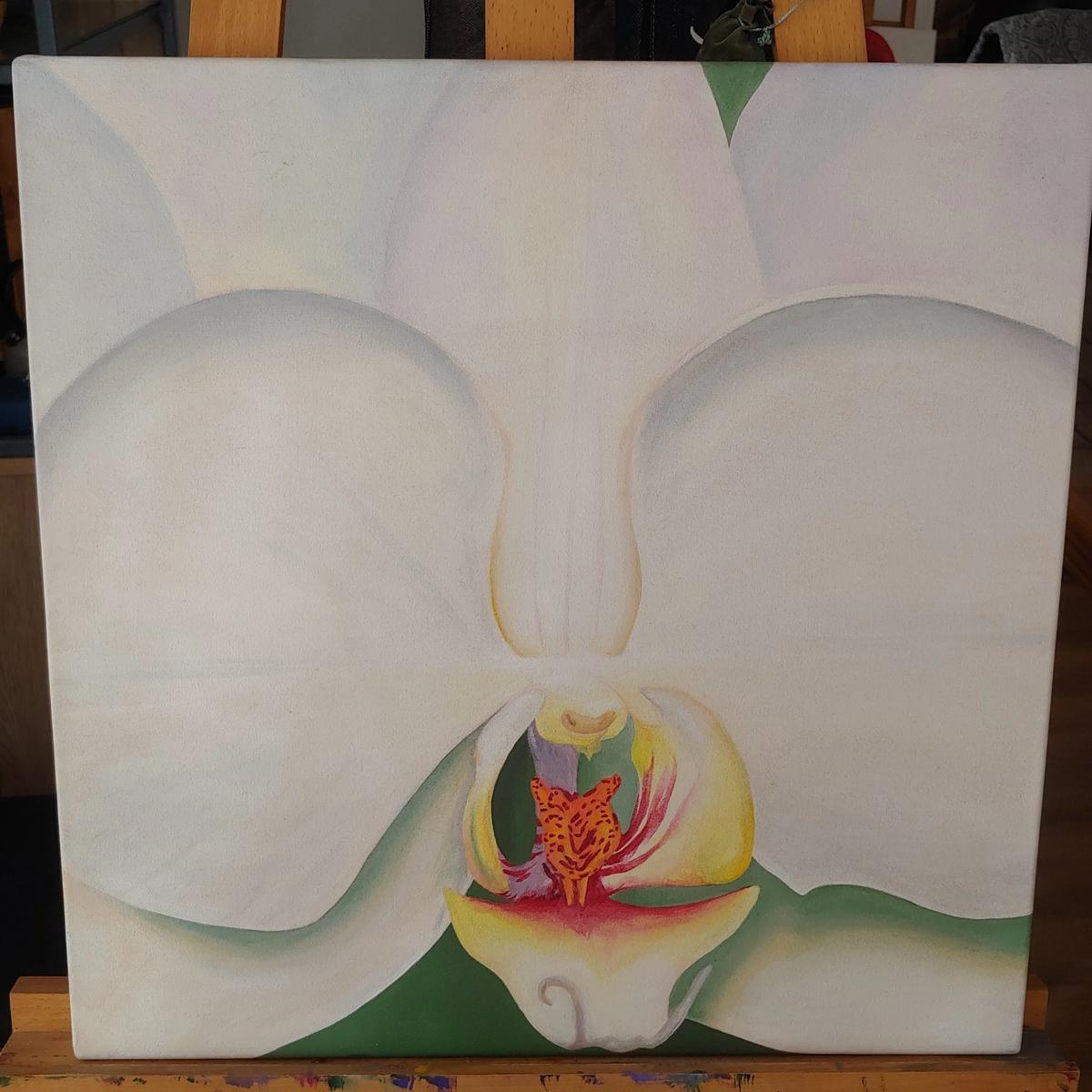 Orchid Painting