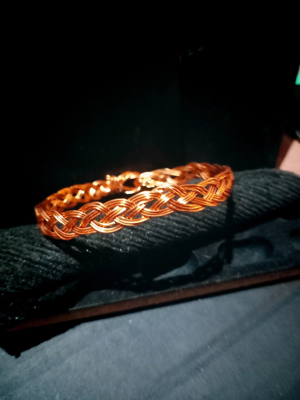 Bracelet - Copper - braided wire design