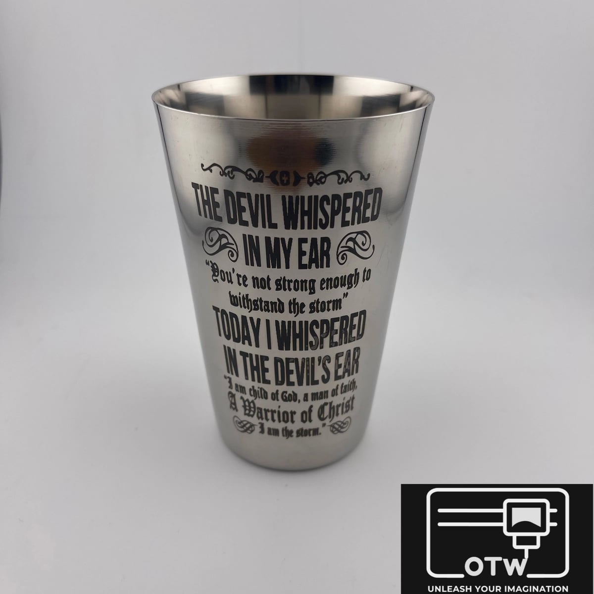 I am the Storm Steel Glass