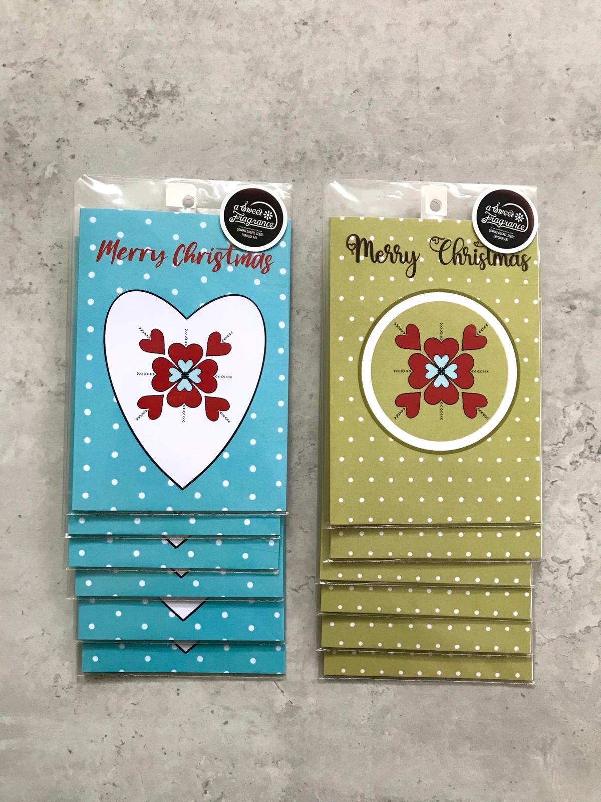 12 Christmas Greeting cards