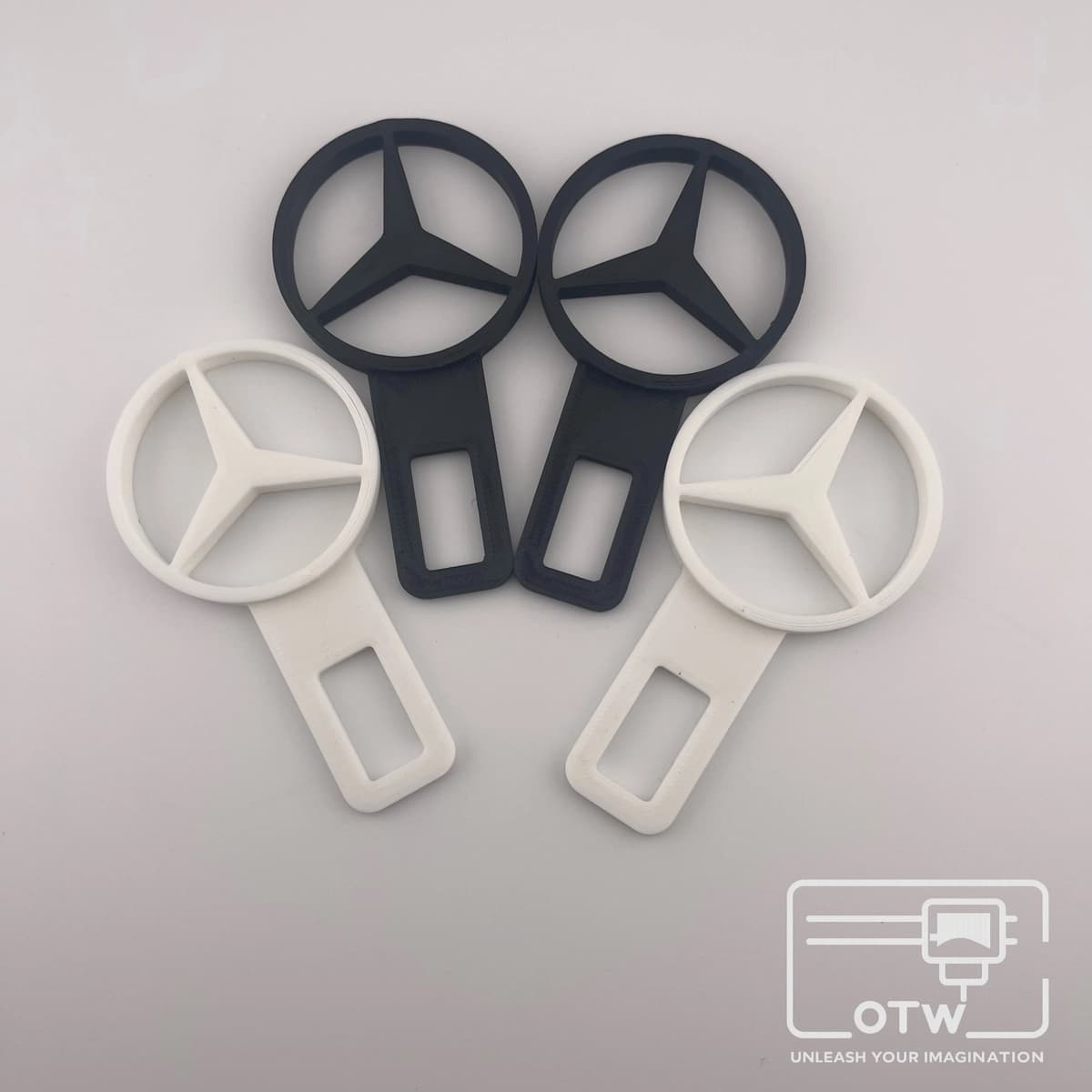 Mercedes Dummy Seatbelt Clips