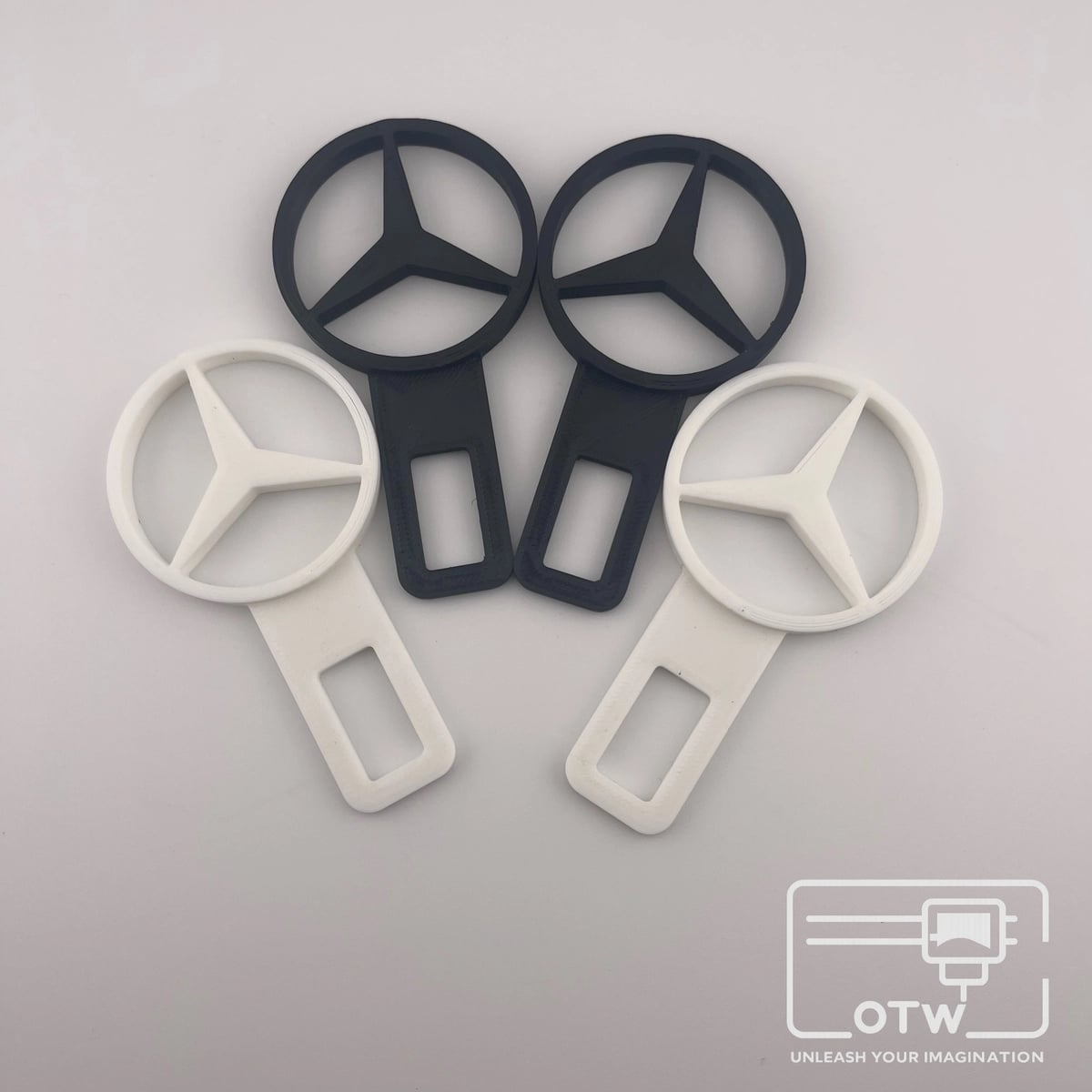 Mercedes Dummy Seatbelt Clips