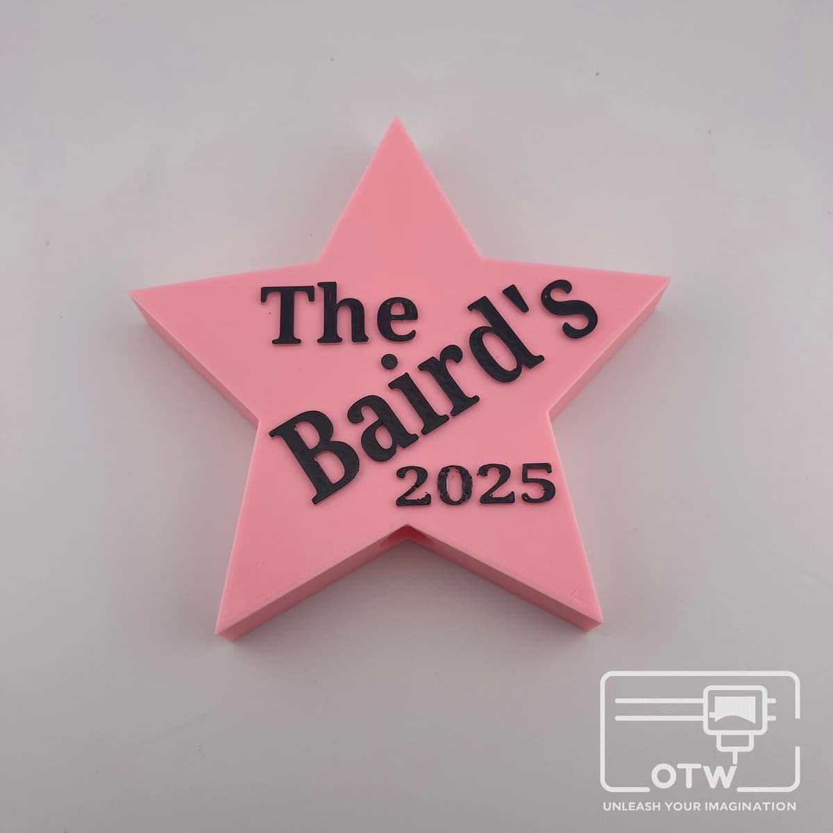 Christmas Star Tree Topper Custom