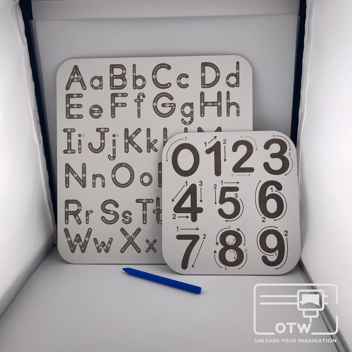 Alphabet & Numbers Trace Boards
