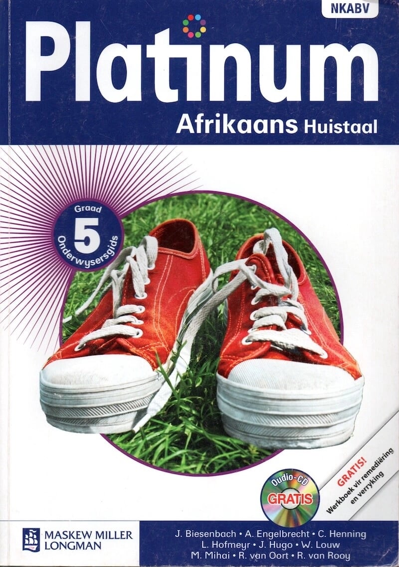 Platinum Afrikaans Huistaal Graad 5 Onderwysersgids
