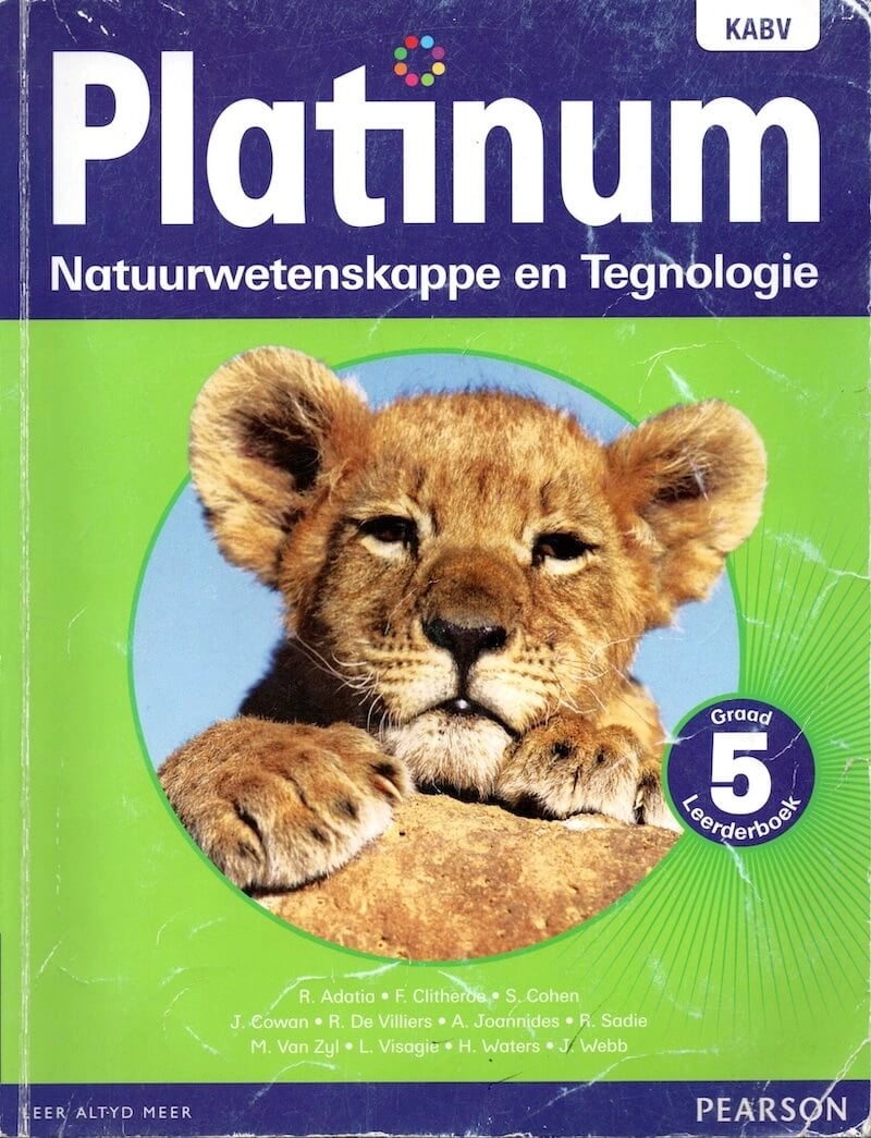Platinum Natuurwetenskappe en Tegnologie Graad 5 Leerdersboek