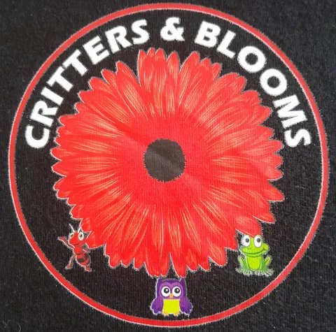 Critters and Blooms banner